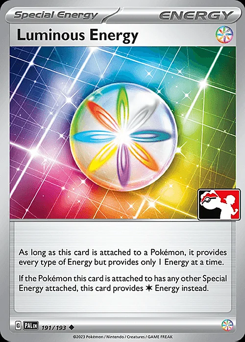 Luminous Energy — Play! Pokémon Prize Pack Series