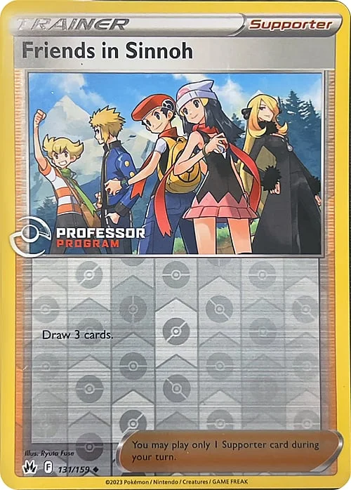Friends in Sinnoh — Professor Program