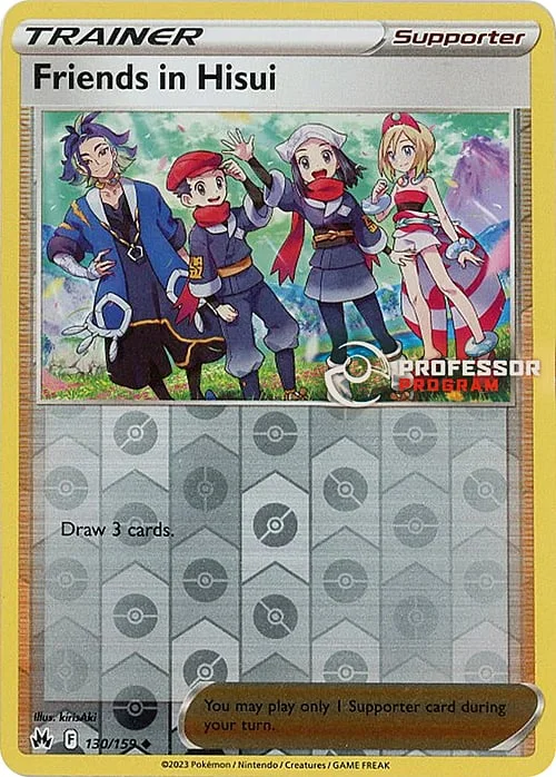 Friends in Hisui — Professor Program