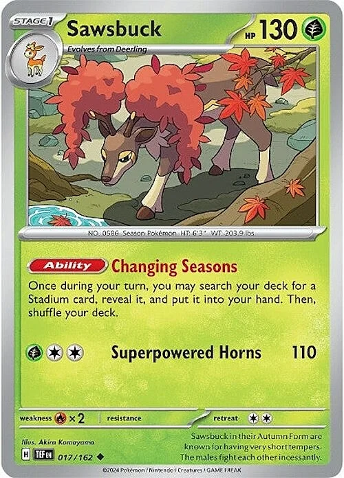 Sawsbuck — Temporal Forces