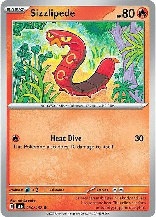 Sizzlipede — Temporal Forces