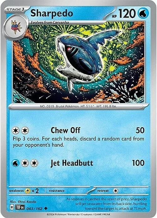 Sharpedo — Temporal Forces