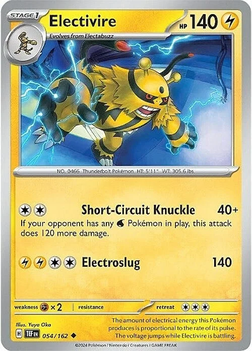 Electivire — Temporal Forces