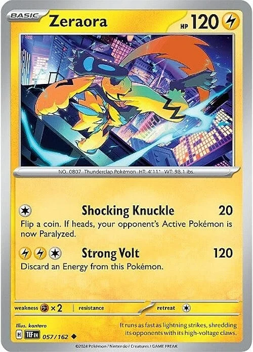 Zeraora — Temporal Forces