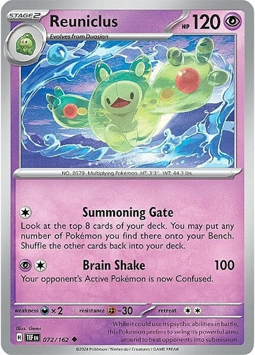 Reuniclus — Temporal Forces
