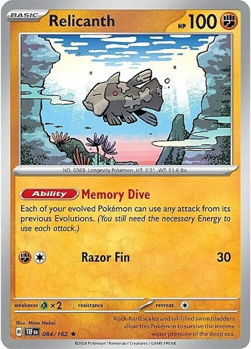 Relicanth — Temporal Forces