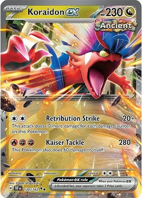 Koraidon ex — Temporal Forces