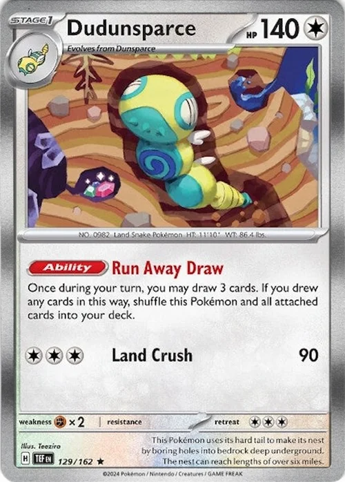 Dudunsparce — Temporal Forces