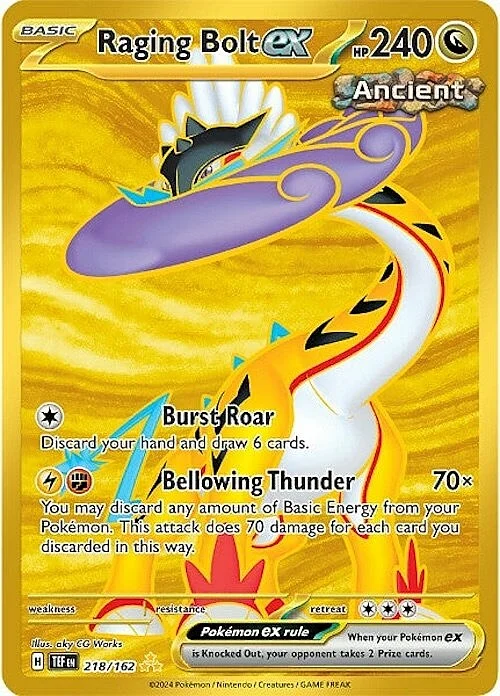 Raging Bolt ex — Temporal Forces
