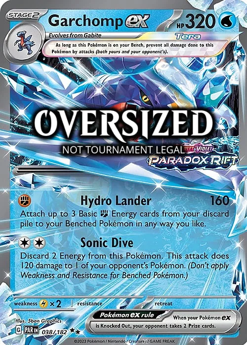 Garchomp ex — SV Black Star Promos