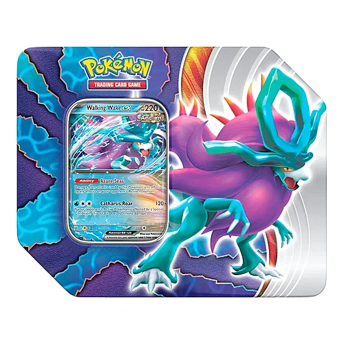 Paradox Clash: Walking Wake ex Tin — Scarlet & Violet Products