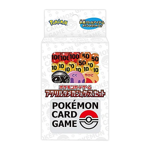 Scarlet & Violet: Acrylic Damage Counter & Case Set — Scarlet & Violet