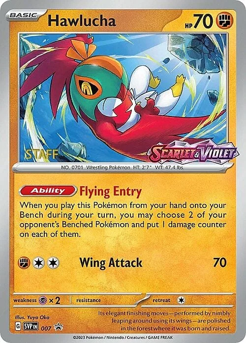 Hawlucha — SV Black Star Promos