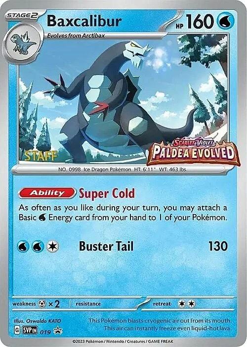 Baxcalibur — SV Black Star Promos