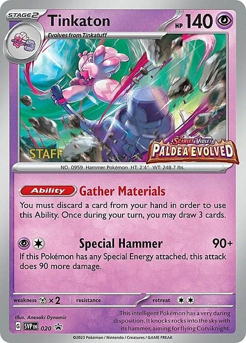 Tinkaton — SV Black Star Promos