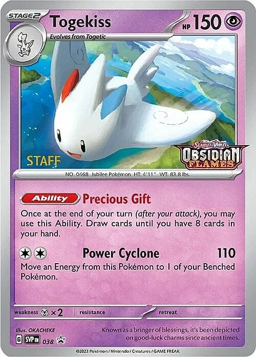 Togekiss — SV Black Star Promos