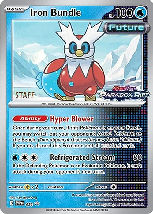 Iron Bundle — SV Black Star Promos
