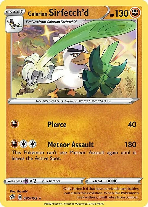 Galarian Sirfetch'd — Theme Deck & Blisters Exclusives