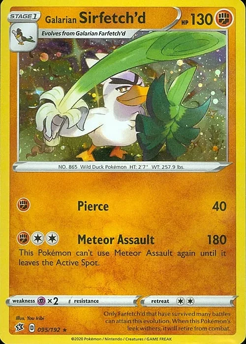 Galarian Sirfetch'd — Theme Deck & Blisters Exclusives