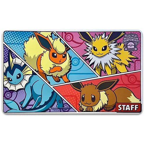 International Championship 2023 | Eevee & Evolutions STAFF Playmat — League Promos