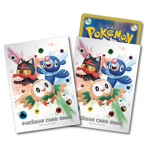 Collection Sun: Rowlet, Litten & Popplio Sleeves — Collection Sun
