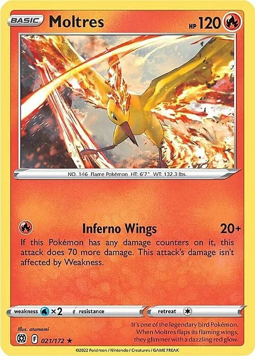 Moltres — Theme Deck & Blisters Exclusives