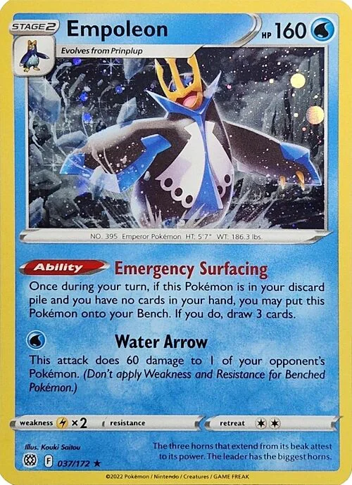 Empoleon — Theme Deck & Blisters Exclusives