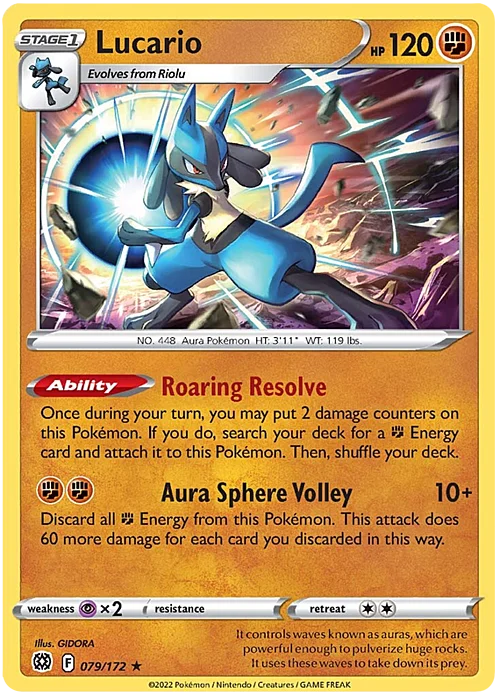 Lucario — Theme Deck & Blisters Exclusives