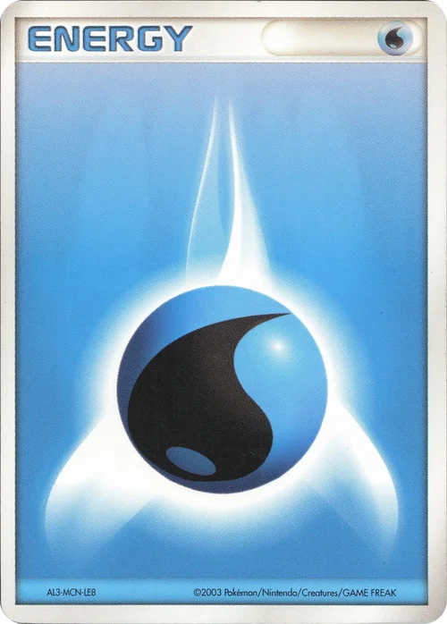 Water Energy — Mudkip Constructed Starter Deck