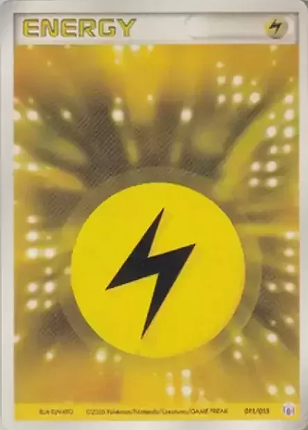 Lightning Energy — Gift Box Mew • Lucario