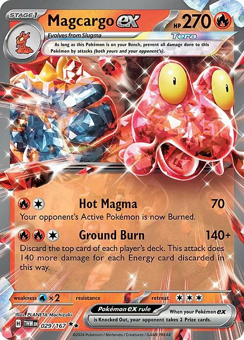 Magcargo ex — Twilight Masquerade