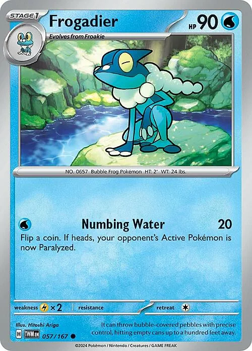 Frogadier — Twilight Masquerade