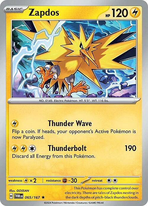 Zapdos — Twilight Masquerade