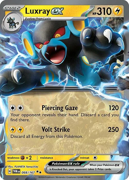 Luxray ex — Twilight Masquerade