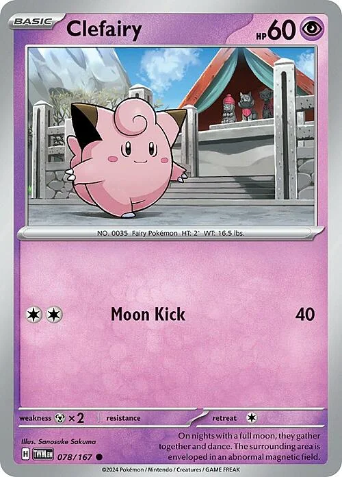 Clefairy — Twilight Masquerade