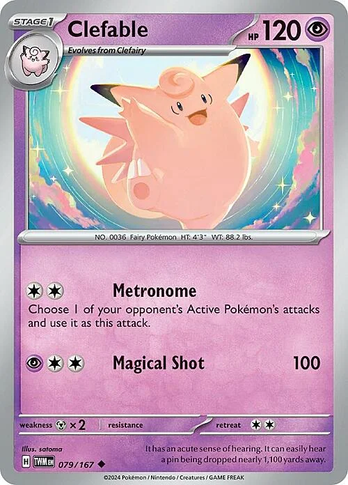 Clefable — Twilight Masquerade