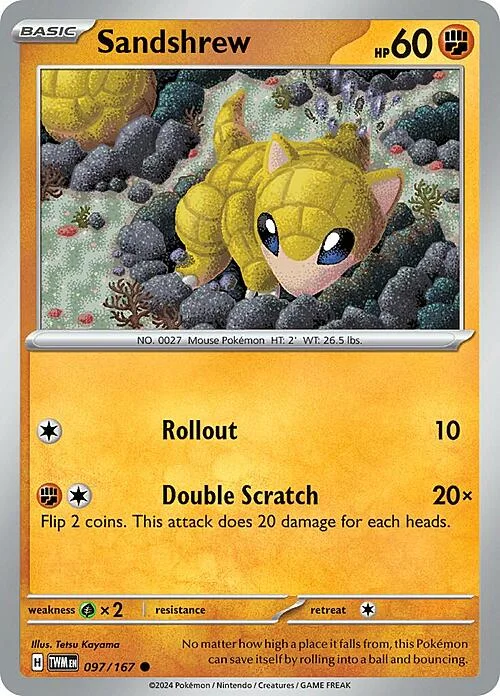 Sandshrew — Twilight Masquerade