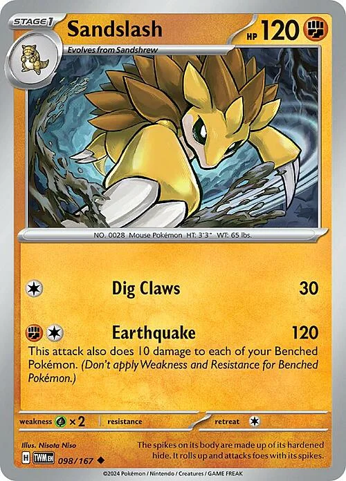 Sandslash — Twilight Masquerade
