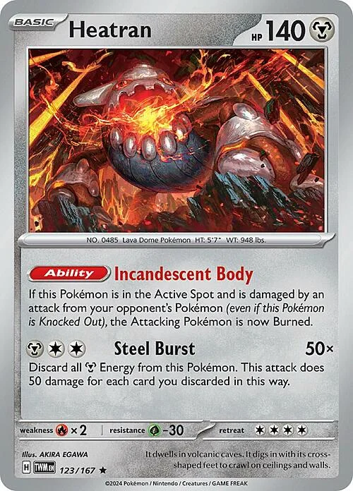 Heatran — Twilight Masquerade
