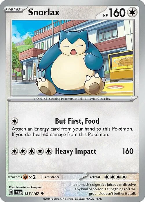 Snorlax — Twilight Masquerade