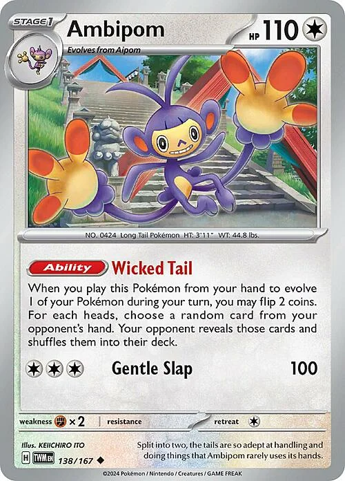 Ambipom — Twilight Masquerade
