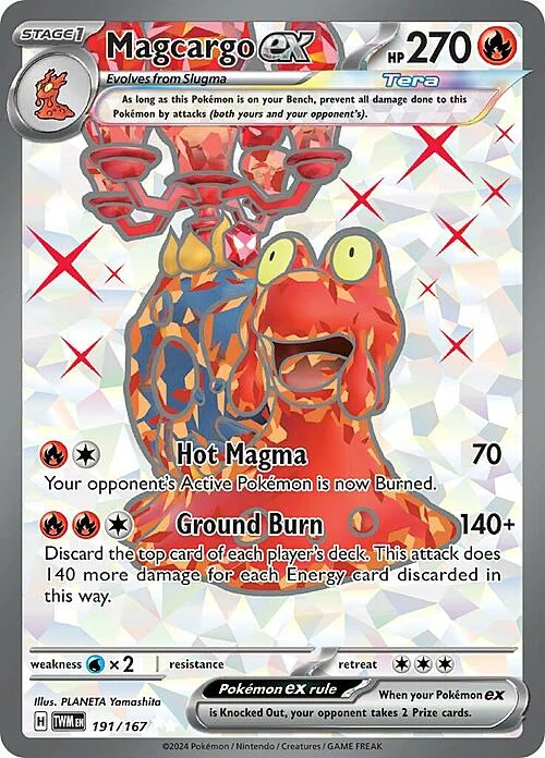 Magcargo ex — Twilight Masquerade