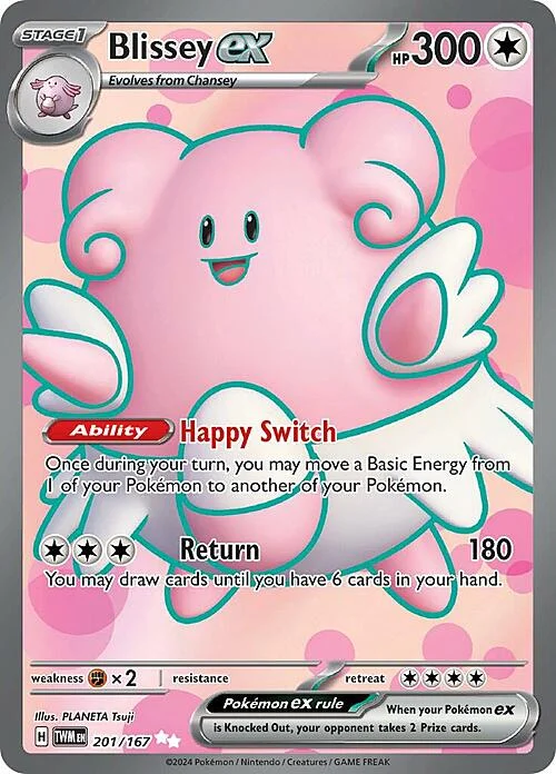 Blissey ex — Twilight Masquerade