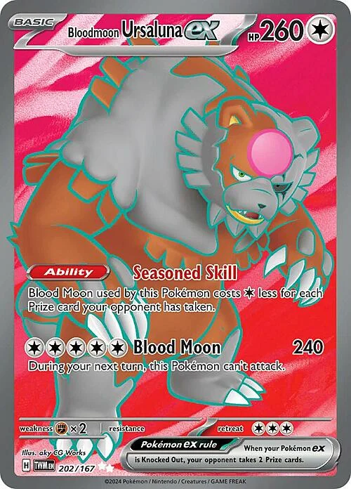 Bloodmoon Ursaluna ex — Twilight Masquerade