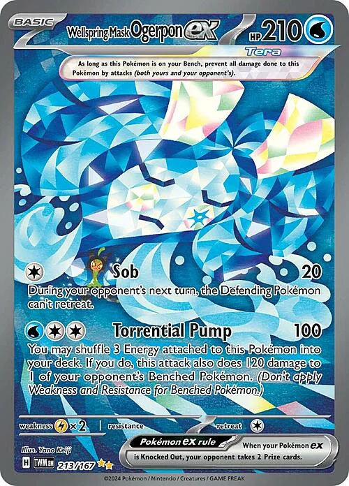 Wellspring Mask Ogerpon ex — Twilight Masquerade