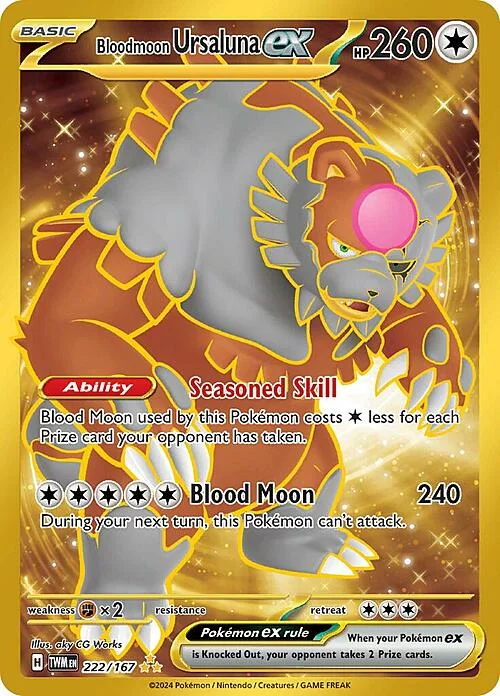 Bloodmoon Ursaluna ex — Twilight Masquerade