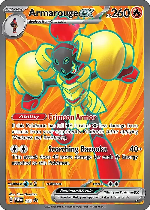 Armarouge ex — SV Black Star Promos