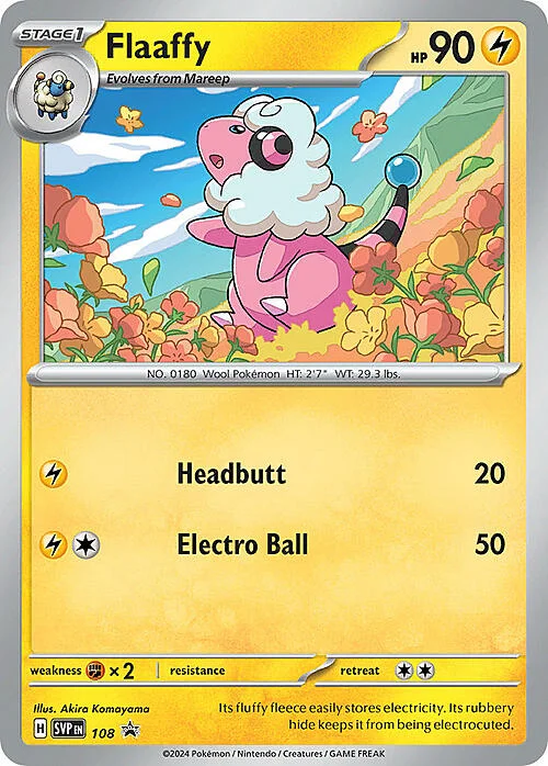 Flaaffy — SV Black Star Promos