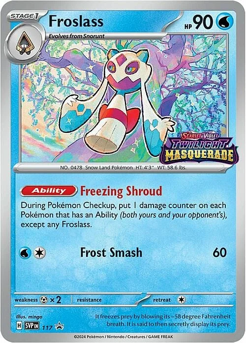 Froslass — SV Black Star Promos