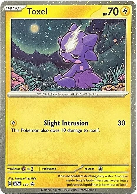 Toxel — SV Black Star Promos